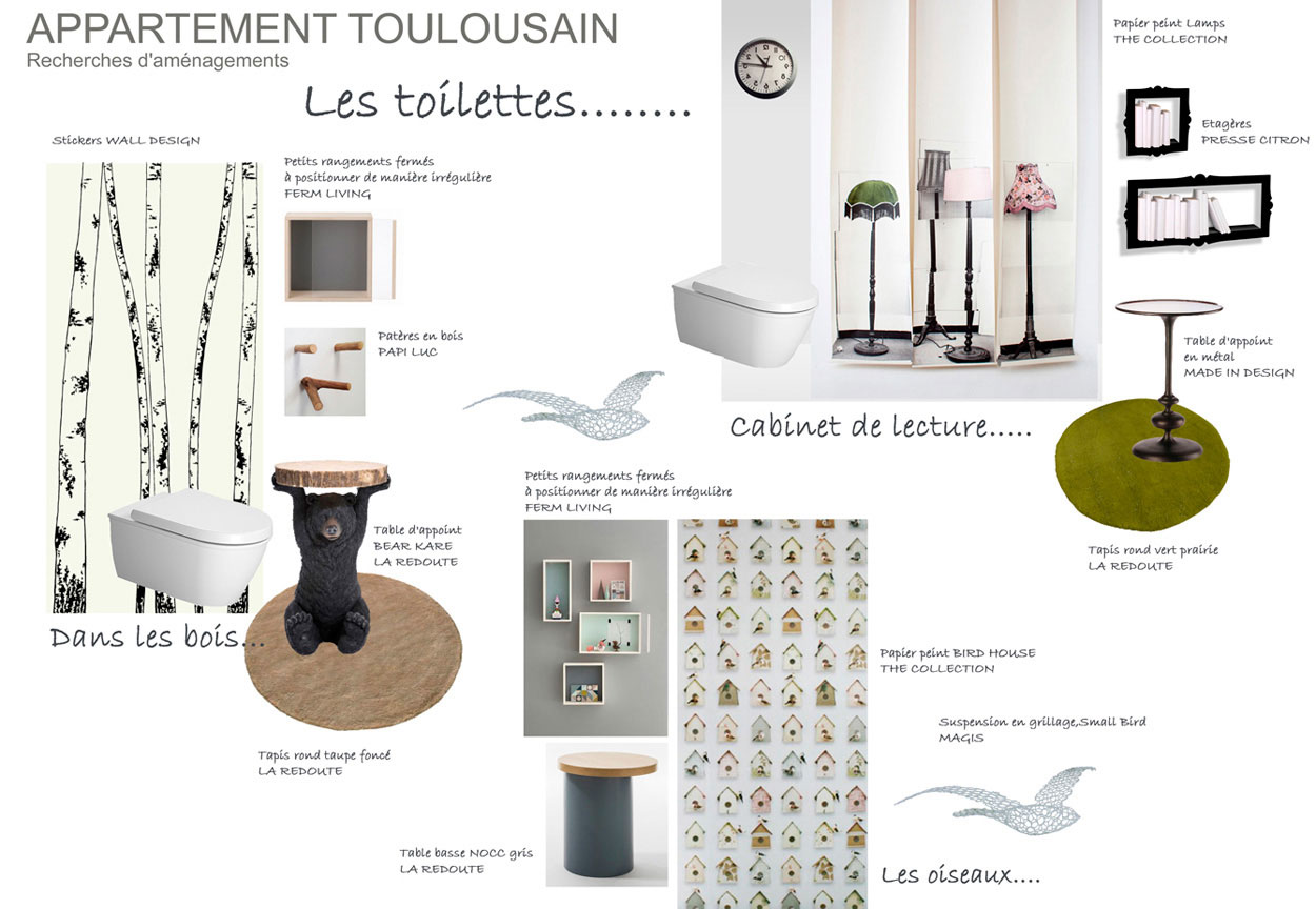 Aménagement et décorarion d'un appartement à Toulouse