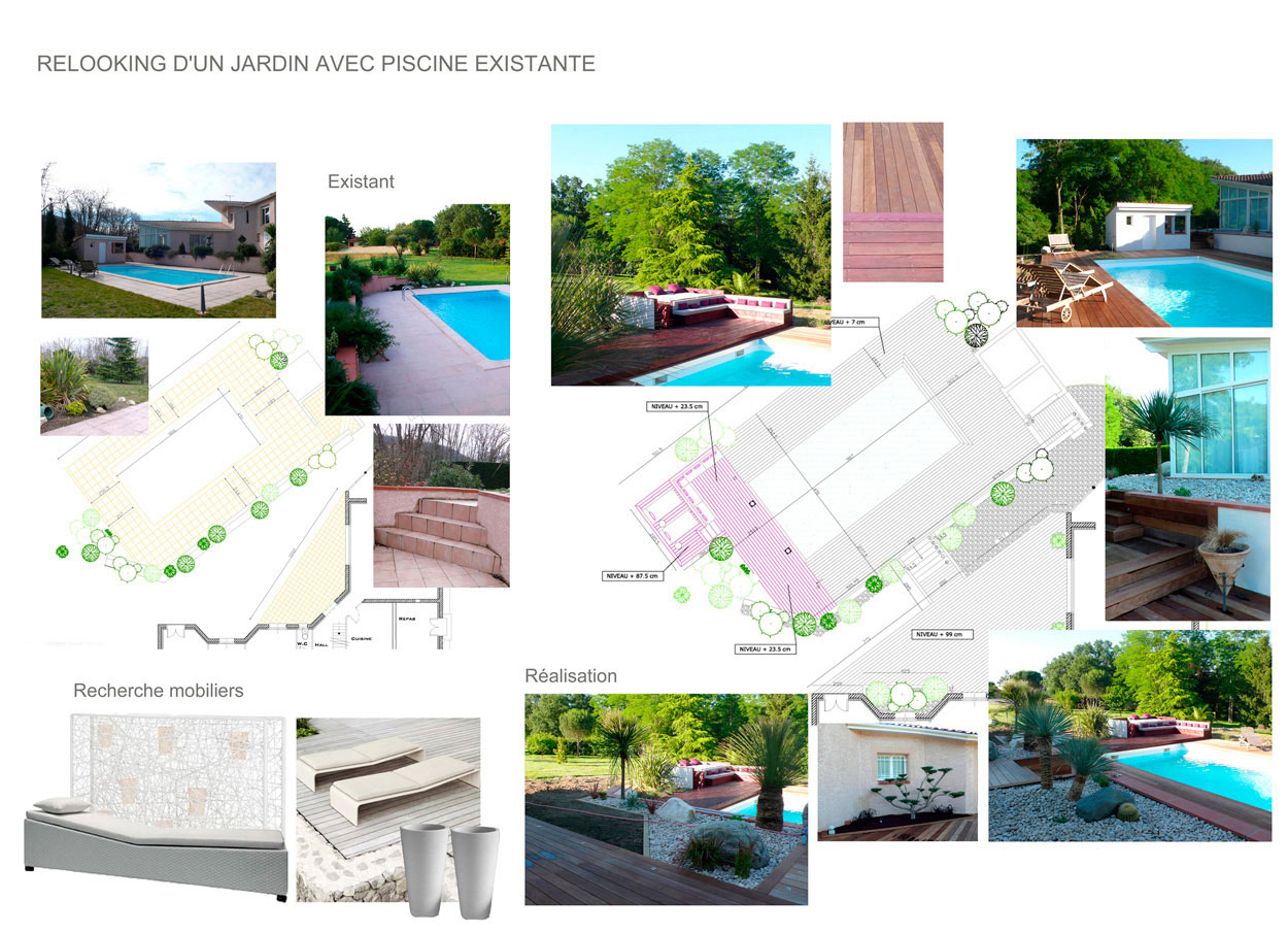 Projet d'aménagement d'une piscine et d'une suite parentale