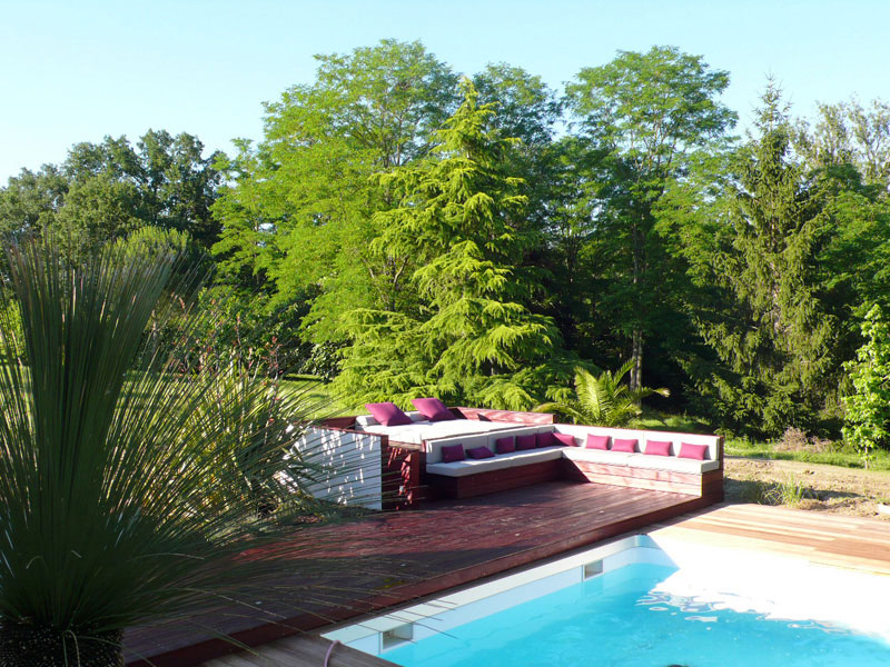 Aménagement jardin, terrasse et piscine