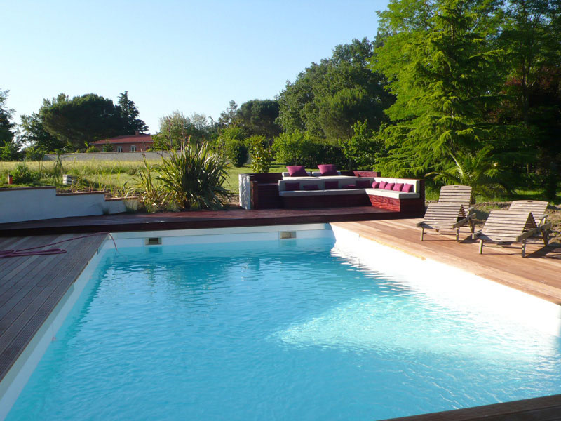 Aménagement jardin, terrasse et piscine