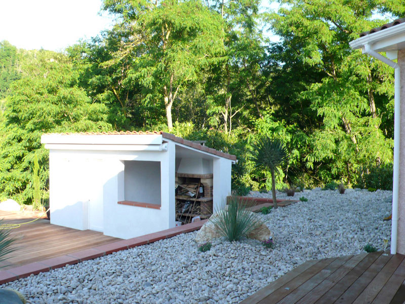 Aménagement jardin, terrasse et piscine